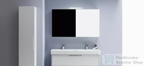 Laufen JUNA magas szekrény, 165 cm, 1 ajtóval, ajtózsanér bal oldalon, matt fehér H4116511092601