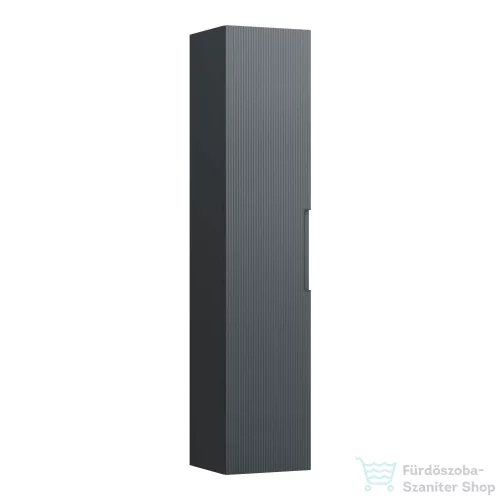 Laufen JUNA magas szekrény, 165 cm, 1 ajtóval, ajtózsanér bal oldalon, szürke H4116511092661