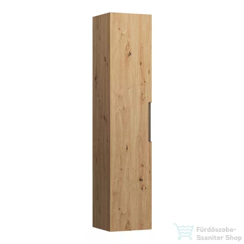 Laufen JUNA magas szekrény, 165 cm, 1 ajtóval, ajtózsanér bal oldalon, vad tölgy H4116511092671