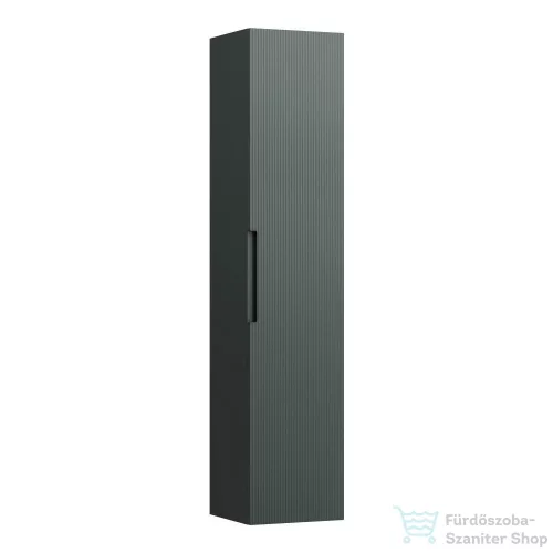 Laufen JUNA magas szekrény, 165 cm, 1 ajtóval, ajtózsanér jobb oldalon, szürke H4116521092661