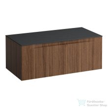   Laufen ARUN fiókos elem 1000, 1 fiókkal, kivágás nélkül, Ardesia Nera felülettel, Natúrfa H4151101516301