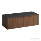 Laufen ARUN fiókos elem 1200, 1 fiókkal, kivágás nélkül, Ardesia Nera felülettel, Natúrfa H4151201516301