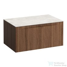   Laufen ARUN fiókos elem 800, 1 fiókkal, kivágás nélkül, Botticino Crema felülettel, Natúrfa H4171001516301