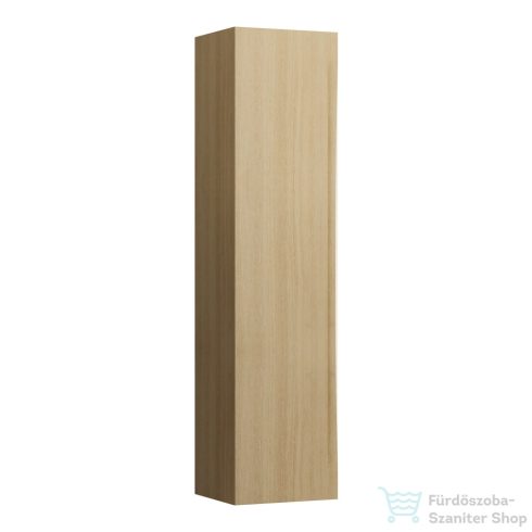 Laufen ARUN magas szekrény, 165 cm, 1 ajtóval, ajtózsanér bal oldalon, világos tölgy H4195011512501