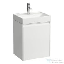   Laufen Meda 43,7x33,9 cm-es 1 ajtós fali szekrény H815111 mosdóhoz,jobbos,matt fehér H4215420112601