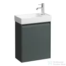 Laufen Meda 43,7x22,2 cm-es 1 ajtós fali szekrény H815113 mosdóhoz,jobbos,traffic grey H4215520112661