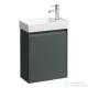 Laufen Meda 43,7x22,2 cm-es 1 ajtós fali szekrény H815113 mosdóhoz,jobbos,traffic grey H4215520112661