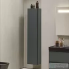 Laufen MEDA magas szekrény, 165 cm, 1 ajtóval, ajtózsanér bal oldalon, traffic grey H4216510112661