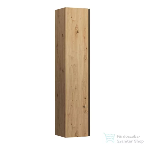 Laufen MEDA magas szekrény, 165 cm, 1 ajtóval, ajtózsanér bal oldalon, világos tölgy H4216510112671