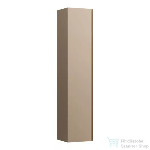 Laufen MEDA magas szekrény, 165 cm, 1 ajtóval, ajtózsanér bal oldalon, Cappucino H4216510114651