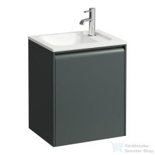   Laufen Meda 43,7x33,9 cm-es 1 ajtós fali szekrény H814110 mosdóhoz,jobbos,traffic grey H4216620112661