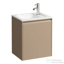   Laufen Meda 43,7x33,9 cm-es 1 ajtós fali szekrény H814110 mosdóhoz,jobbos,cappuccino H4216620114651