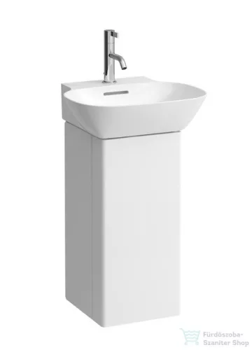 Laufen Ino alsószekrény 1 ajtós, balos, matt fehér színben H815301 mosdóhoz H4253010301701 ( 425301 )