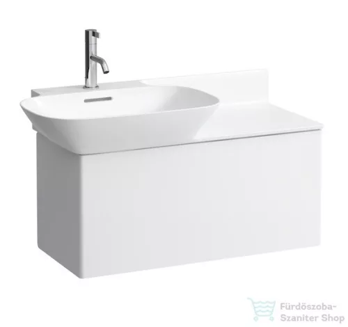 Laufen Ino alsószekrény, 1 fiókkal, 813301/2 tip. mosdókhoz, matt fehér színben H4254010301701 ( 425401 )