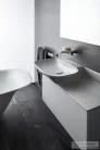 Laufen Ino alsószekrény, 1 fiókkal, 813301/2 tip. mosdókhoz, matt fehér színben H4254010301701 ( 425401 )