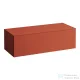 Laufen ILBAGNOALESSI 120x50 cm-es 1 fiókos alsószekrény kivágás nélkül, Terracotta H4303000972691