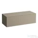 Laufen ILBAGNOALESSI 120x50 cm-es 1 fiókos alsószekrény kivágás nélkül, Pearl beige H4303000972701