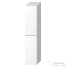   Jika CUBITO 161,8x32,2x32 cm-es, 2 ajtós magas szekrény, jobbos/balos, matt/fényes fehér H43J4222305001