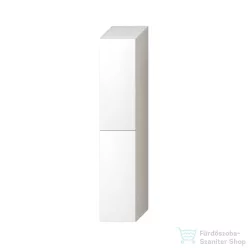   Jika MIO N 161,8x32,1x31,9 cm-es, 2 ajtós magas szekrény, jobbos/balos, matt/fényes fehér H43J7122305001