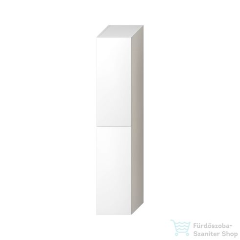 Jika MIO N 161,8x32,1x31,9 cm-es, 2 ajtós magas szekrény, jobbos/balos, matt/fényes fehér H43J7122305001
