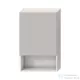 Jika LYRA PLUS 50x80x13,2 cm-es, 1 ajtós tükrös szekrény, matt fehér H4532310383041