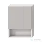 Jika LYRA PLUS 60x80x13,2 cm-es, 2 ajtós tükrös szekrény, matt fehér H4532410383041