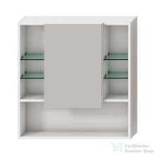   Jika LYRA PLUS 77,5x80x13,2 cm-es, 1 ajtós tükrös szekrény, matt fehér H4532510383041