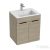Jika CUBE 54x42,2 cm-es mosdó és 2 ajtós alsószekrény kombináció, kőris H4536111765141