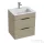Jika CUBE 54x42,2 cm-es mosdó és 2 fiókos alsószekrény kombináció, kőris H4536121765141