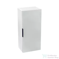   Jika CUBE 75x34,5x25 cm-es, 1 ajtós középmagas szekrény, jobbos/balos, matt/selyemfényű fehér H4537111763001