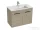 Jika CUBE 79x42,2 cm-es mosdó és 2 ajtós alsószekrény kombináció, kőris H4537521765141