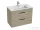 Jika CUBE 79x42,2 cm-es mosdó és 2 fiókos alsószekrény kombináció, kőris H4537621765141
