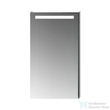   Jika CLEAR 45x81 cm-es tükör alumínium kerettel, LED világítással, kapcsoló nélkül, 5 mm-es éltöréssel, H4557051731441