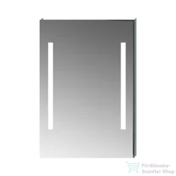   Jika CLEAR 60x81 cm-es tükör alumínium kerettel, LED világítással, kapcsoló nélkül, 5 mm-es éltöréssel, H4557251731441