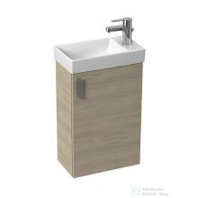   Jika PETIT 41x23 cm-es 1 ajtós alsószekrény és mosdó kombináció csaptelep nélkül, kőris H45J5111755141