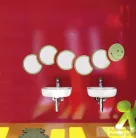 Laufen Florakids Tükör, "hernyó fej" szegmens formájában H4616110034721 ( 461611 )