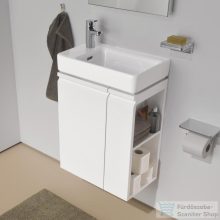   Laufen Pro S 47x27x5x60 cm-es 1 ajtós alsószekrény H815955 mosdóhoz balos ajtóval,jobb oldali polccal,fényes fehér H4830010954751