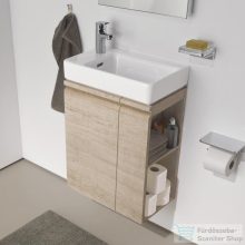   Laufen Pro S 47x27x5x60 cm-es 1 ajtós alsószekrény H815955 mosdóhoz balos ajtóval,jobb oldali polccal,világos tölgy H4830010954791