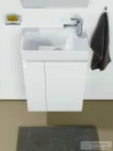 Laufen Pro S alsószekrény, jobbos ajtóval, balos polcokkal, 815954 tip. mosdóhoz, Matt fehér H4830020954631 ( 483002 )