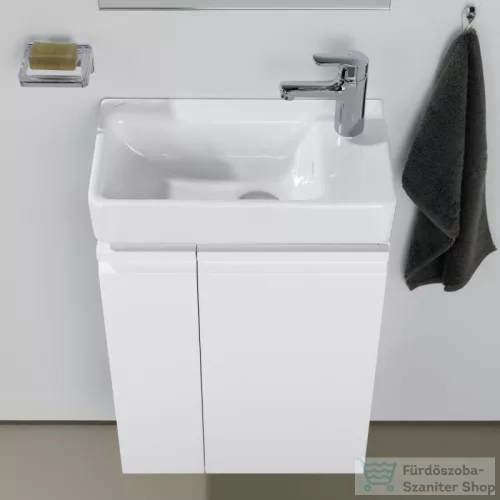 Laufen Pro S 47x27x5x60 cm-es 1 ajtós alsószekrény H815954 mosdóhoz jobbos ajtóval,bal oldali polccal,fényes fehér H4830020954751