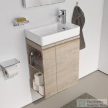   Laufen Pro S 47x27x5x60 cm-es 1 ajtós alsószekrény H815954 mosdóhoz jobbos ajtóval,bal oldali polccal,világos tölgy H4830020954791