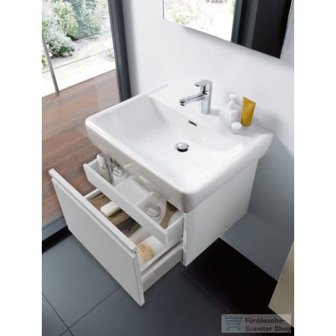 Laufen PRO alsószekrény,1 fiókkal, 818951 mosdóhoz, belső fiókkal,  fényes fehér H4830240954751