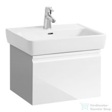   Laufen PRO alsószekrény,1 fiókkal, H818953 mosdóhoz, fényes fehér H4830410954751