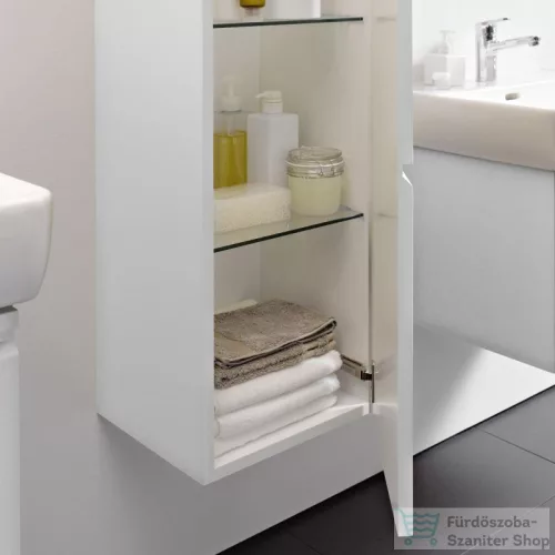 Laufen Pro S 165x35x33,5 cm-es 1 ajtós szekrény,jobbos,fényes fehér H4831220954751
