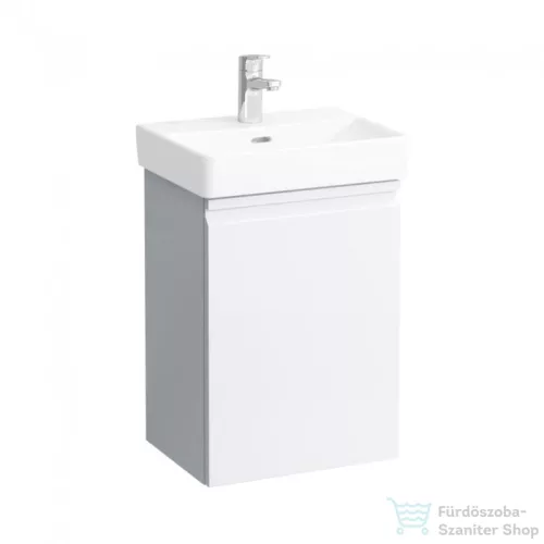Laufen Pro S 41,5x32,1 cm-es 1 ajtós alsószekrény H815961 mosdóhoz,balos,Fényes fehér H4833010964751