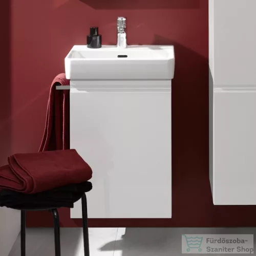Laufen Pro S 41,5x32,1 cm-es 1 ajtós alsószekrény H815961 mosdóhoz,balos,Fényes fehér H4833010964751