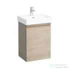 Laufen Pro S 41,5x32,1 cm-es 1 ajtós alsószekrény H815961 mosdóhoz,balos,Világos tölgy H4833010964791