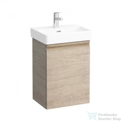Laufen Pro S 41,5x32,1 cm-es 1 ajtós alsószekrény H815961 mosdóhoz,balos,Világos tölgy H4833010964791