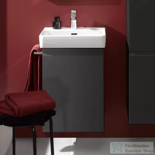 Laufen Pro S 41,5x32,1 cm-es 1 ajtós alsószekrény H815961 mosdóhoz,balos,Grafit H4833010964801