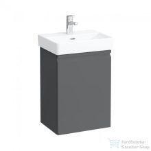   Laufen Pro S 41,5x32,1 cm-es 1 ajtós alsószekrény H815961 mosdóhoz,jobbos,Grafit H4833020964801